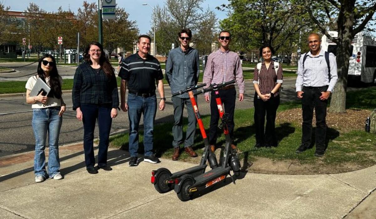 Three Spartan Engineers are starting new e-scooter micromobility projects at MSU.